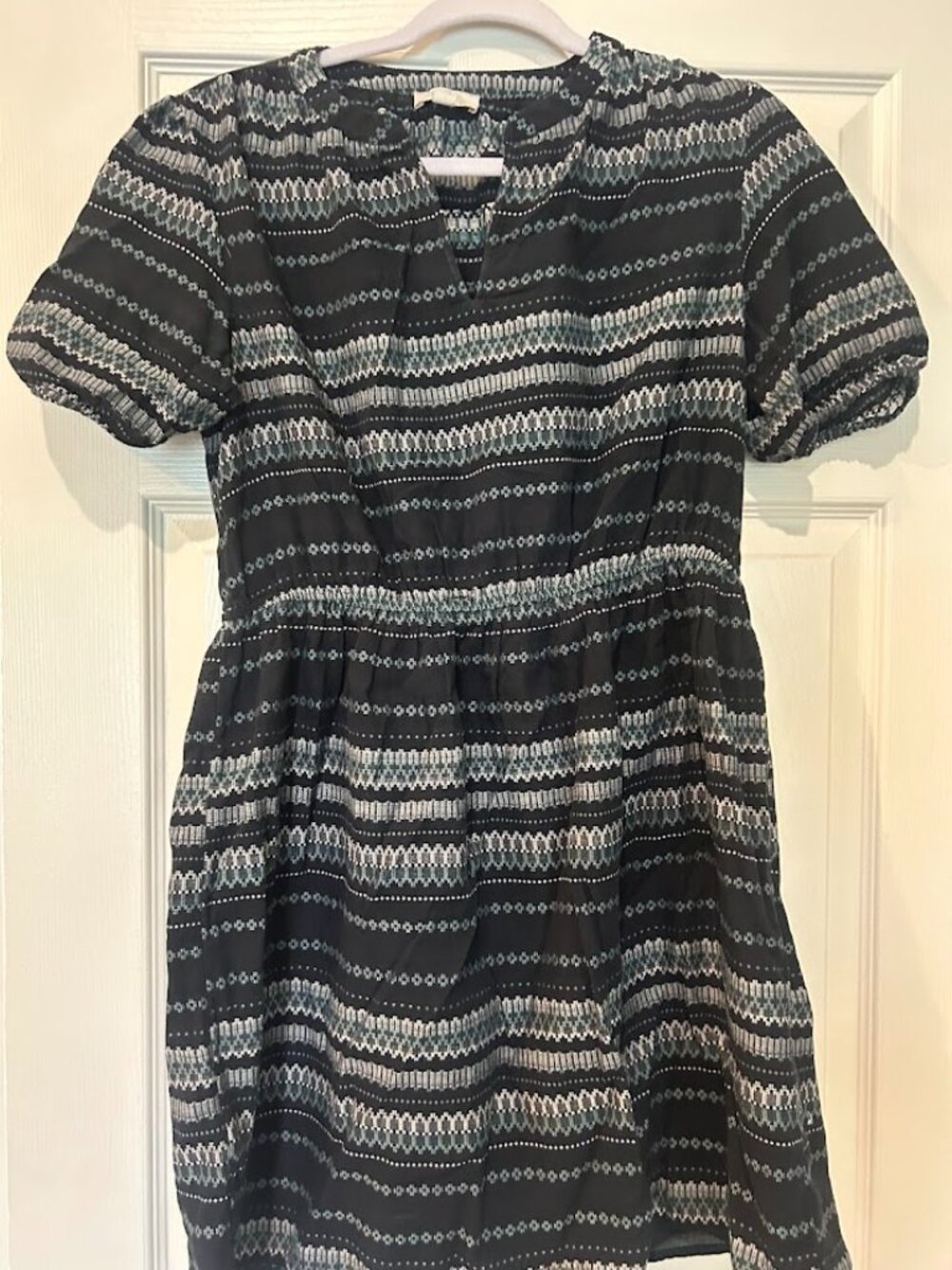 Loft embroidered dress